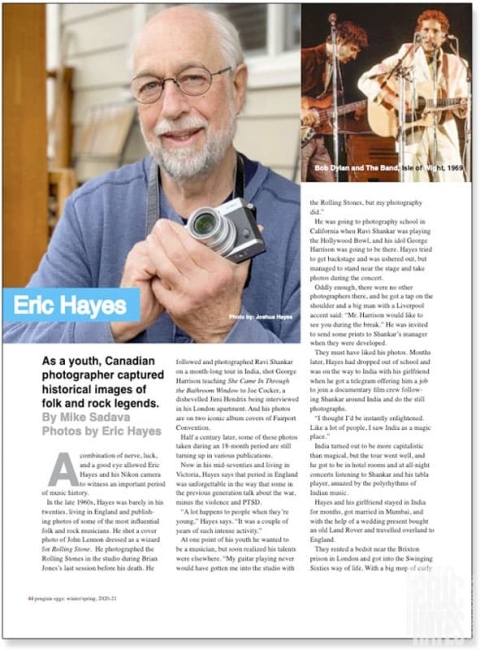 Eric Hayes article preview