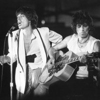 Rolling Stones: Mick Jagger and Keith Richards at Oshawa CNIB benefit 1979