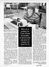 The City magazine 1979Jul15 p10 Margie Clark of Small Times newspaper